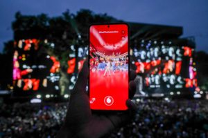 Elton John x Vodafone AR Performance