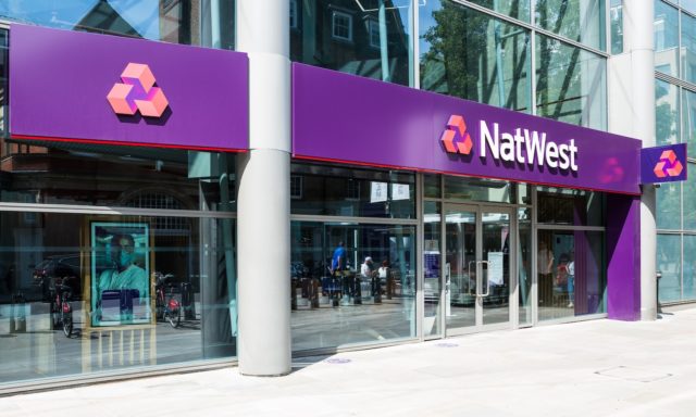A branch of NatWest bank